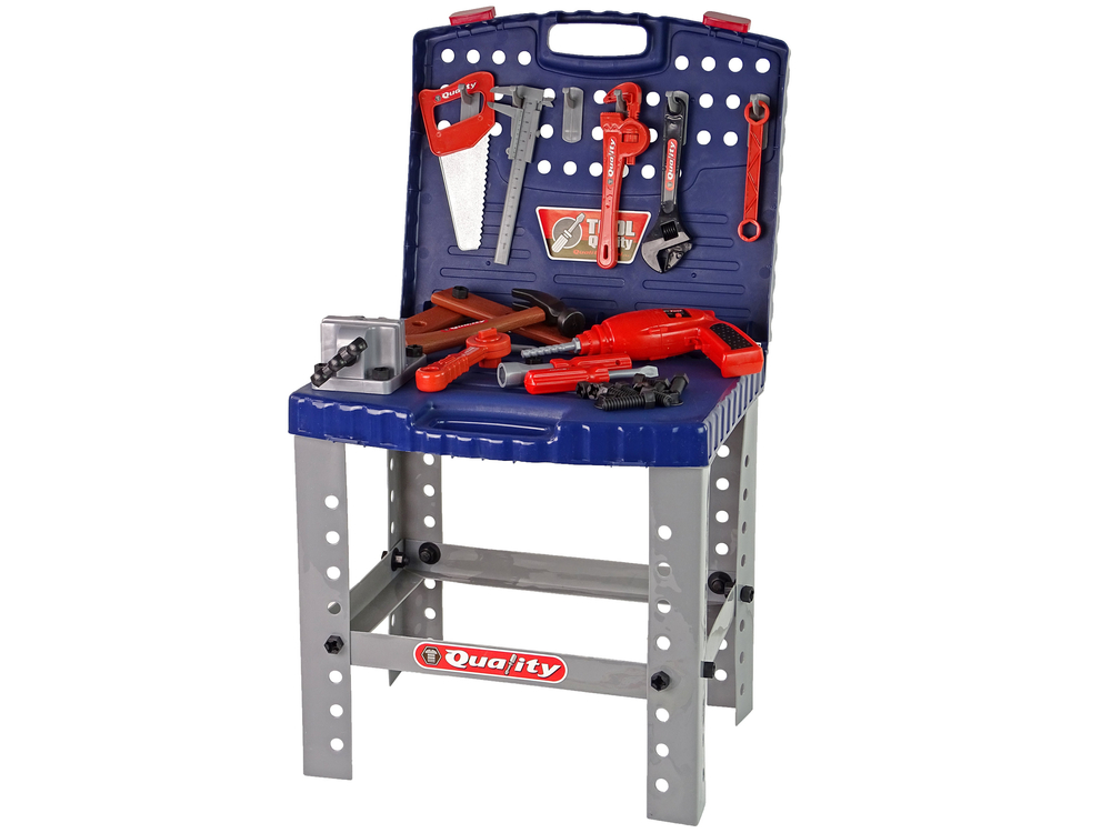 Set of Quality Tool for Children with a Case Driller Workbench