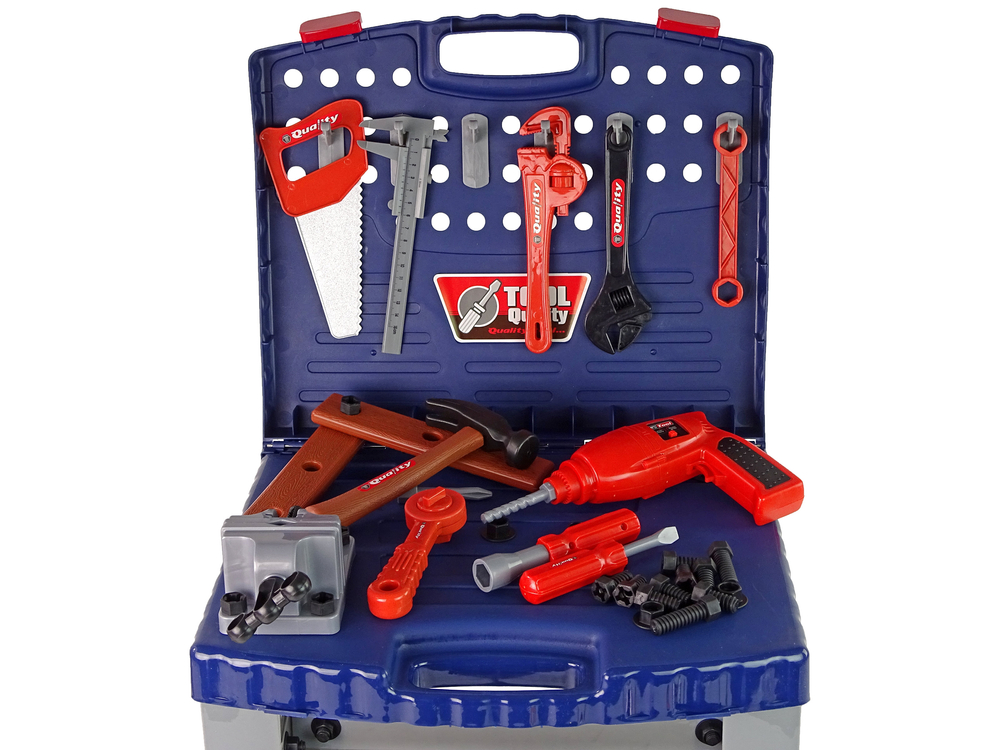 Set of Quality Tool for Children with a Case Driller Workbench