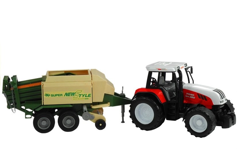 Large Tractor with a Trailer Agricultural Machine 65 cm