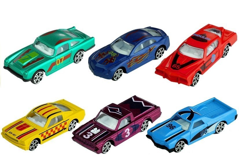 Metal Cars Car 6 Colours