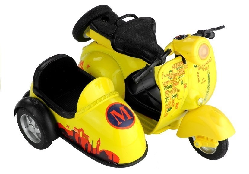 Toy Motorbike 3 Colours Rides Lights Game 1:14