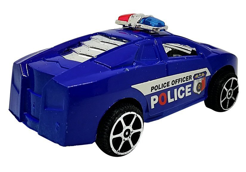 Set of cars, cars, police, guards, motorized 6 pcs