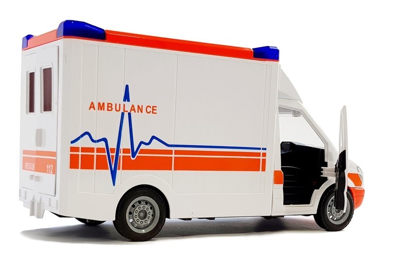 Ambulance with Stretcher Sound and Light