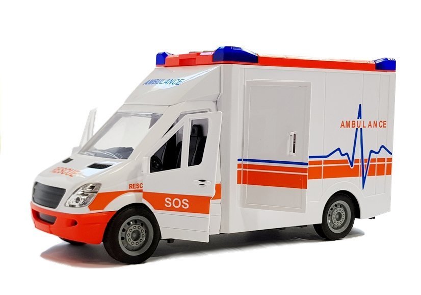 Ambulance with Stretcher Sound and Light