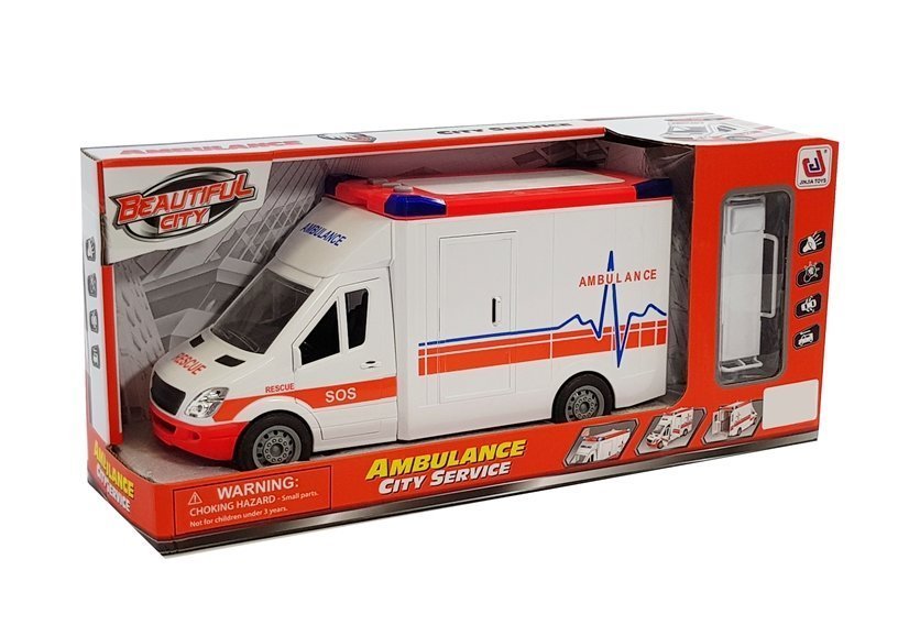 Ambulance with Stretcher Sound and Light