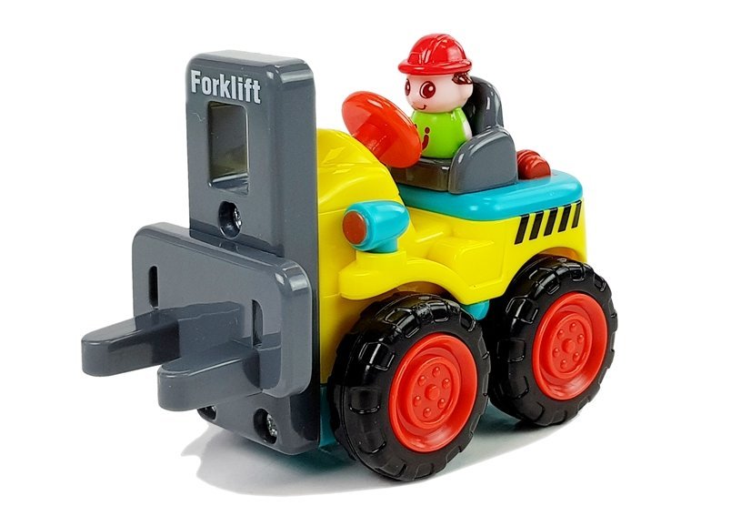 Construction Toy For A Toddler Concrete Mixer Excavator