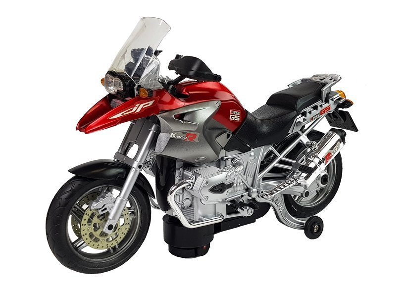 Battery-operated Motorcycle with Lights and Music Red