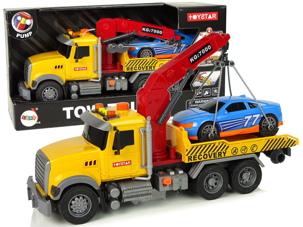 Car Transporter Roadside Assistance Crane Cranes Sounds Lights