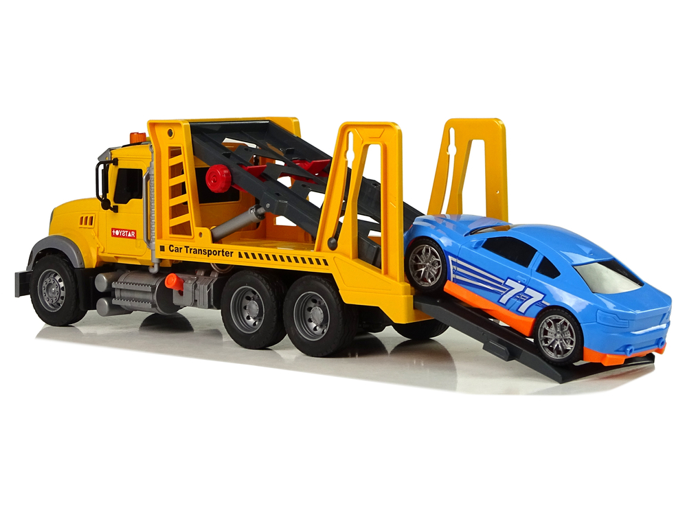 Transporter Truck Lorry Help Ramp Sounds Lights