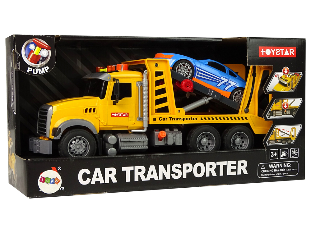 Transporter Truck Lorry Help Ramp Sounds Lights