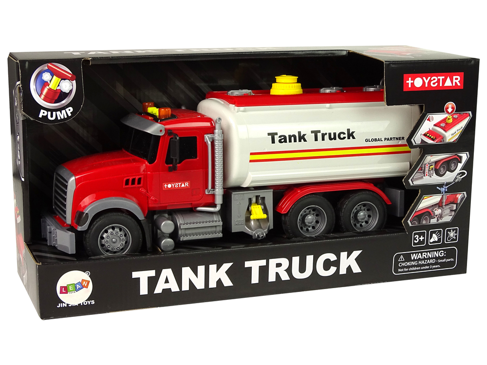 Car Tank Truck White Light Sounds