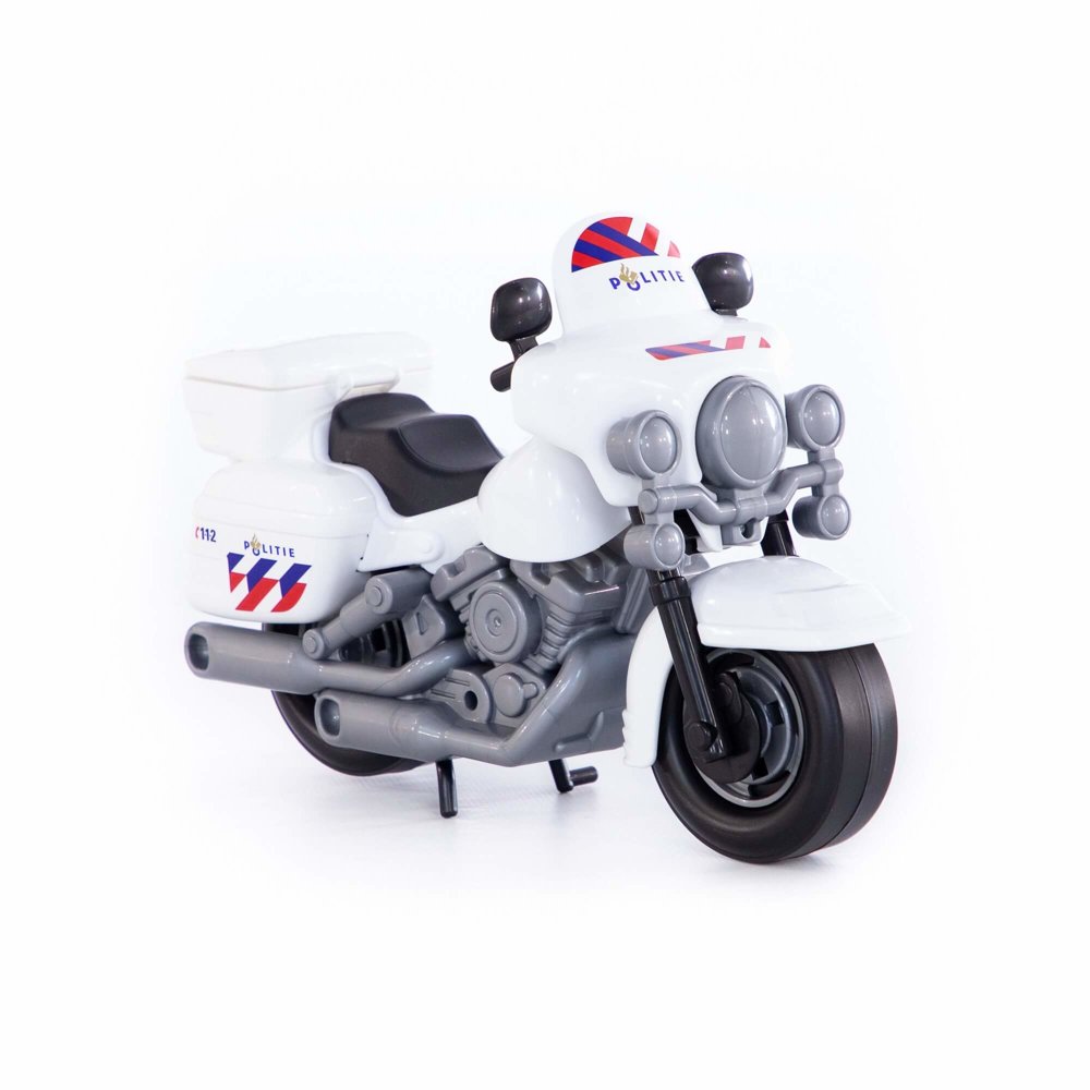 Police Motorcycle for Toddlers Polesie White 71682