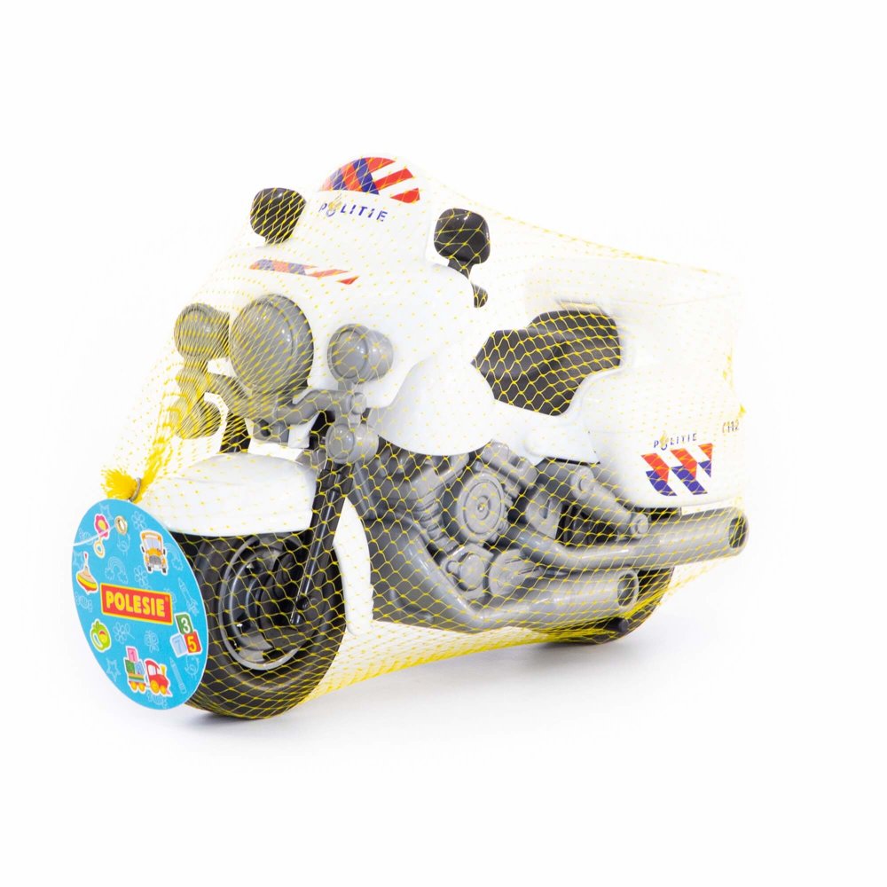 Police Motorcycle for Toddlers Polesie White 71682