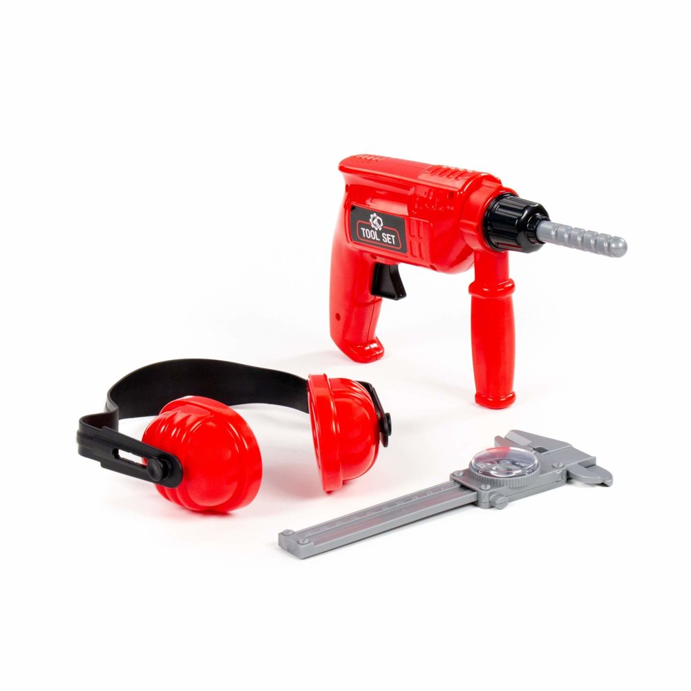 Tool Kit Red Drill Earmuffs Calliper 91116