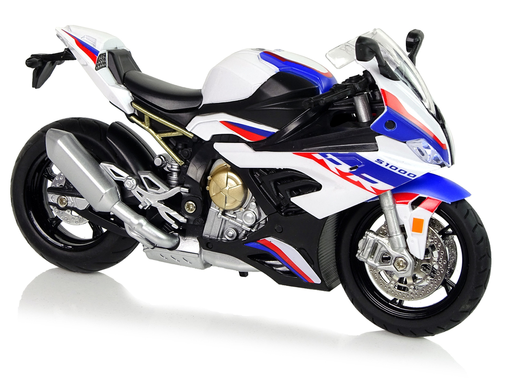 Motorbike Model BMW S1000RR White Sounds Lights