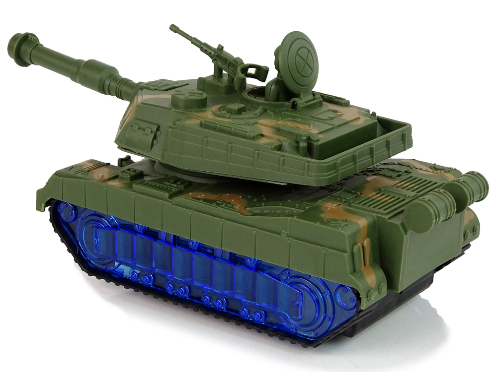 Military Tank Battery Moro Sound Diodes Blue.