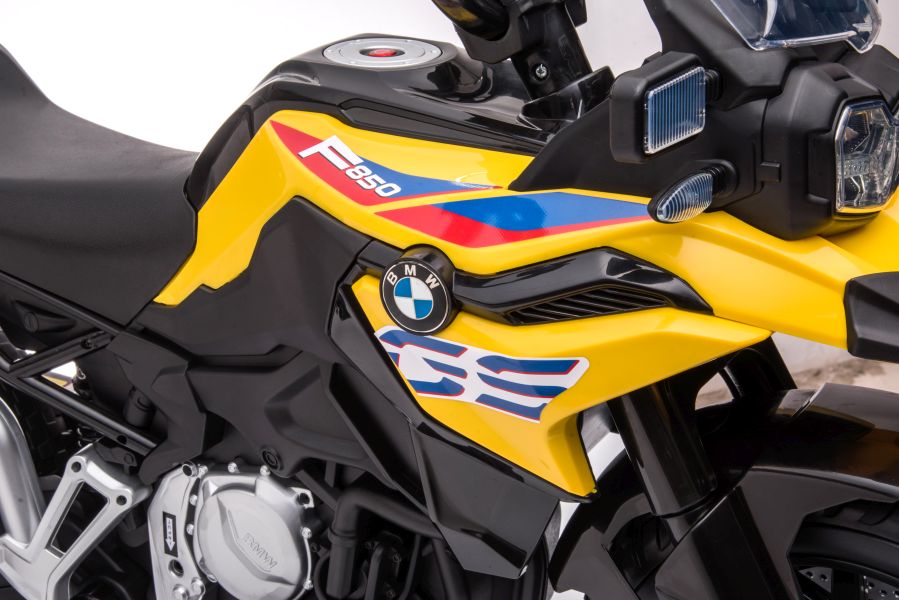 Electric Ride On Motorbike BMW F850 Yellow