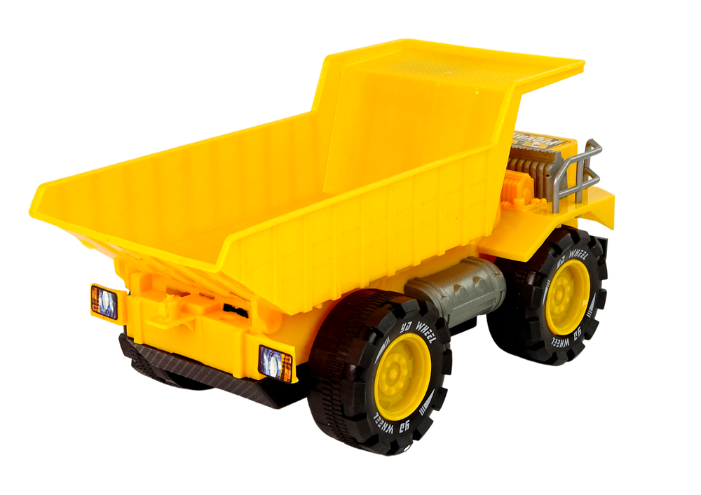 Tipper Lift Trailer Yellow