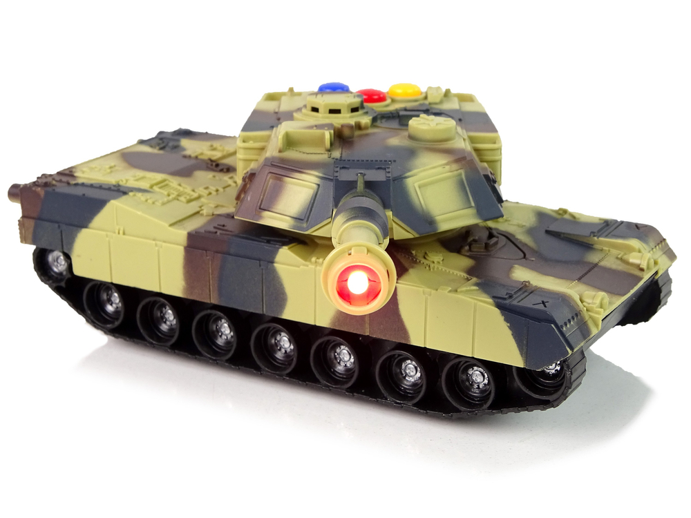 Military Tank 1:32 Moro Brown Sound Lights