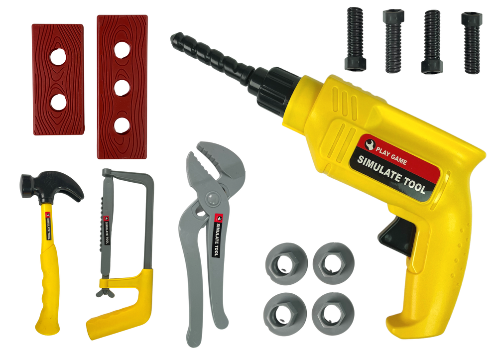 DIY Drill Hammer Screwdriver Set