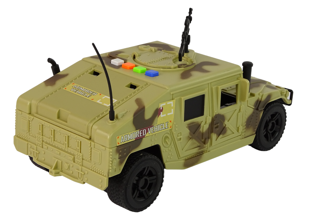 Car Military Vehicle Fractal Drive Bright Moro