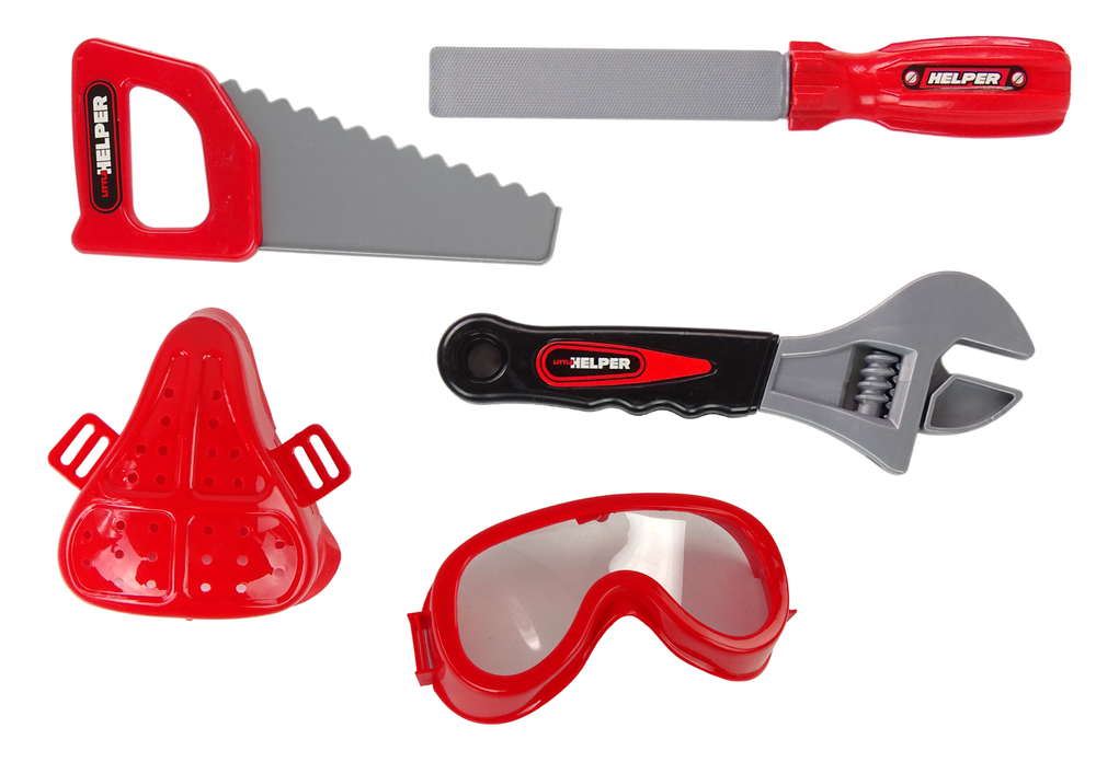 DIY Set Screwdriver Mask Saw Glasses