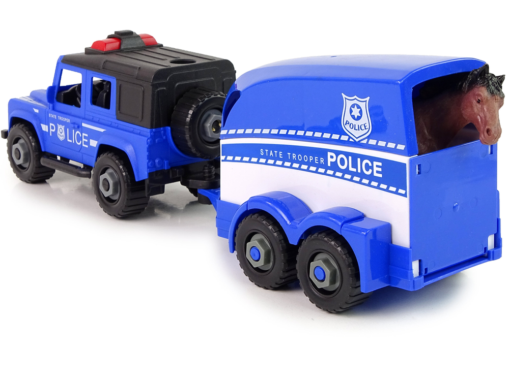 Police Transporter Terrain Car to Unbolt DIY Horse