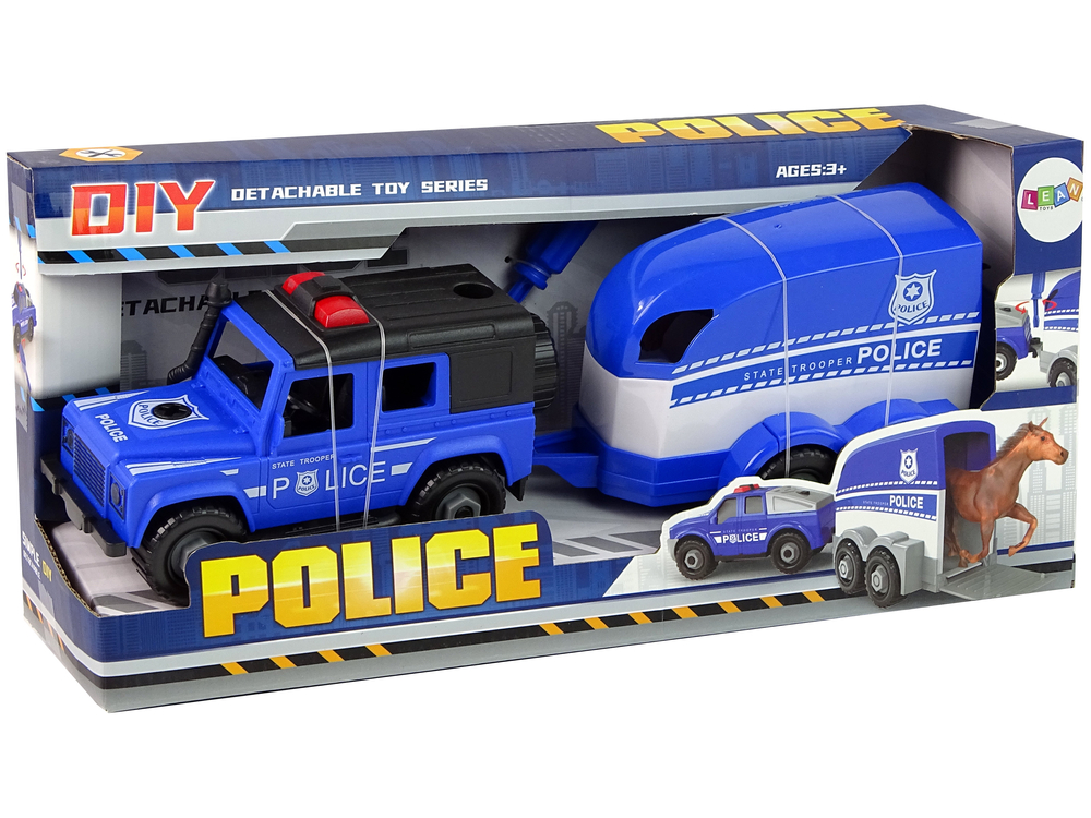 Police Transporter Terrain Car to Unbolt DIY Horse