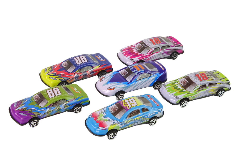 Transport Truck and Race Car Set 12pcs.