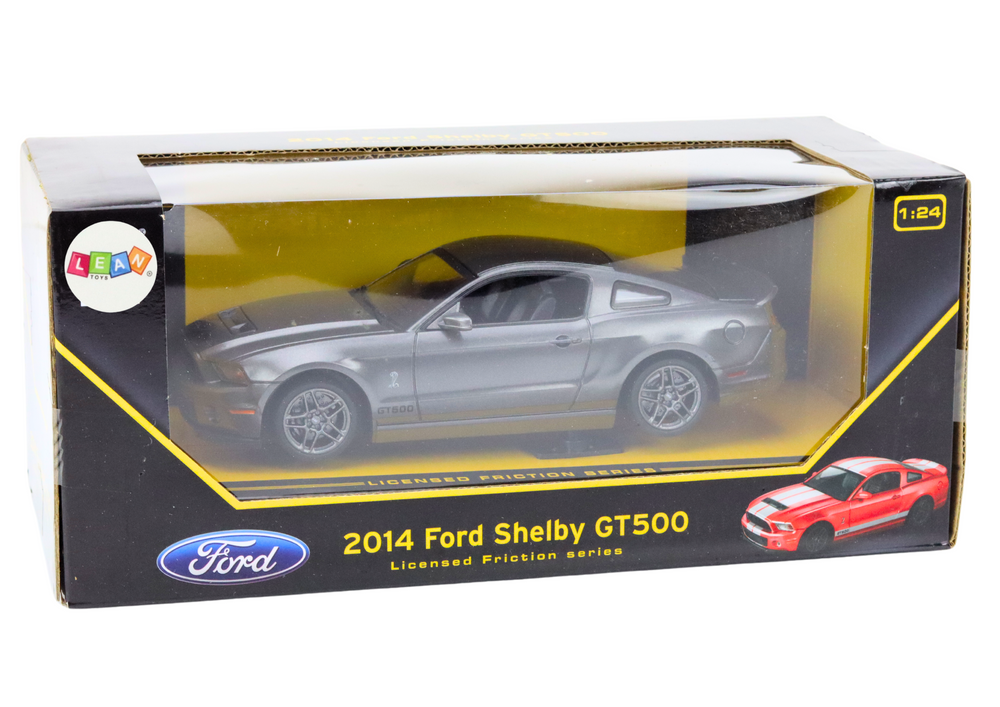 Car Ford Shelby GT500 1:24 Scale Silver Drive