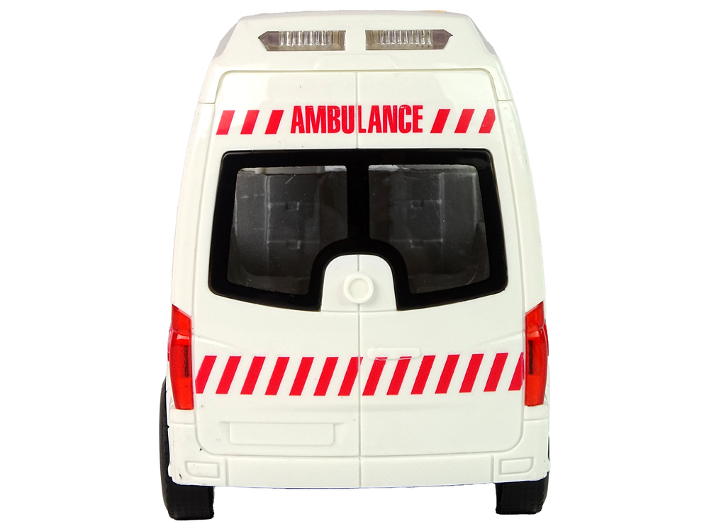 Ambulance Lights Sounds Friction Drive