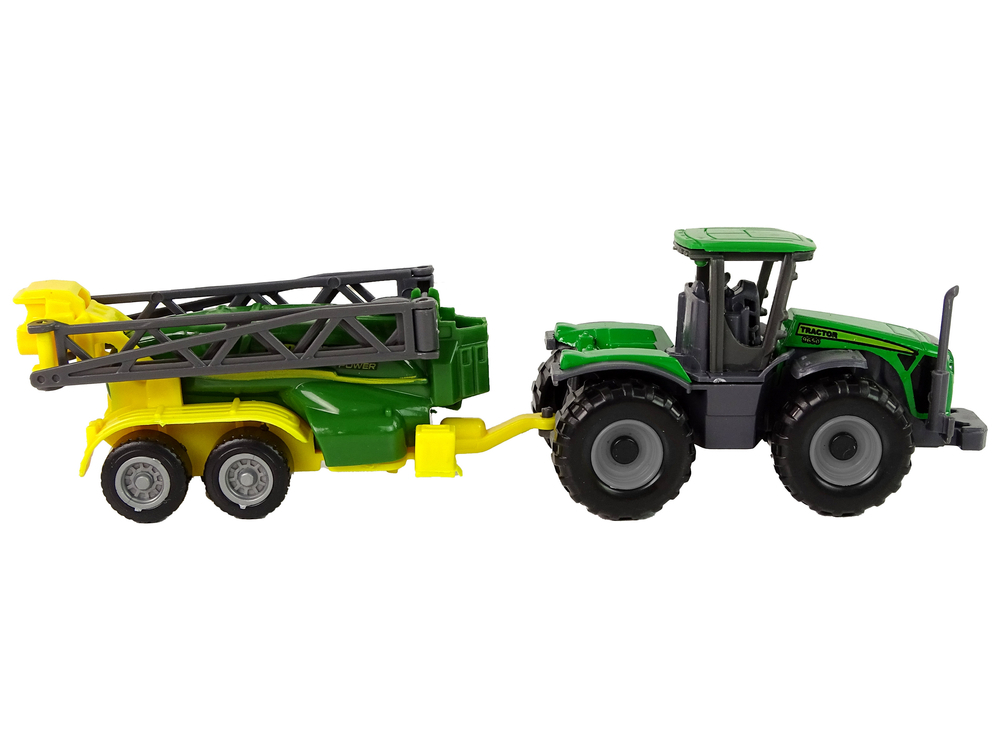 Farm Vehicle Tractor with Sprayer Green