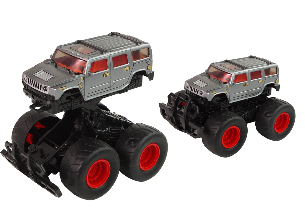 Metal Terrain Car Large Wheels Various Colours Bump Up HAT13