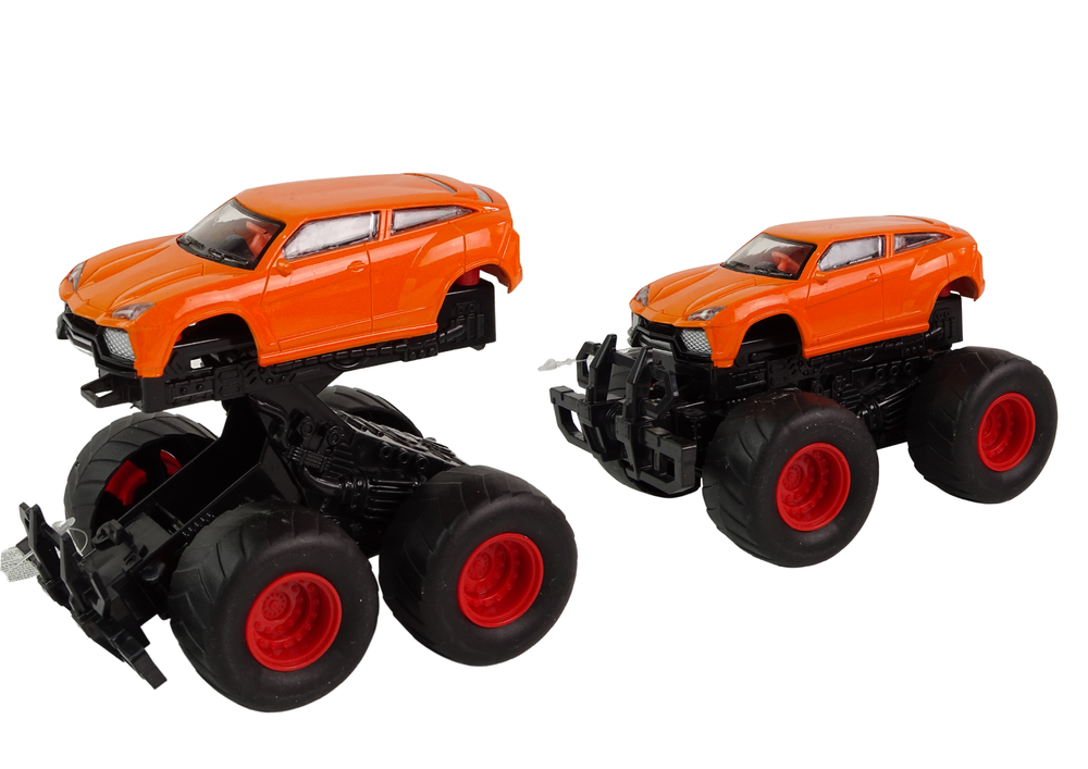 Metal Terrain Car Large Wheels Various Colours Bump Up HAT13