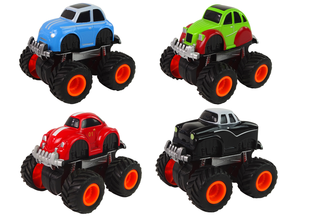 Metal Car Large Wheels Various Designs HXHG08