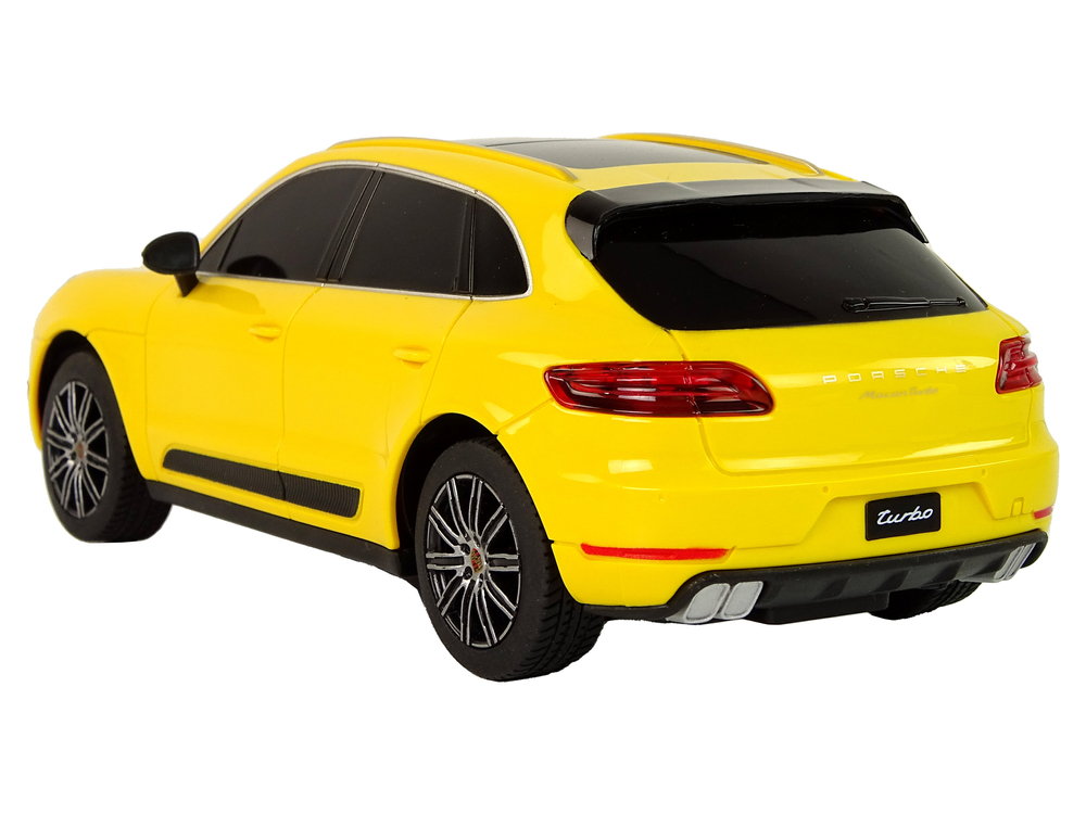 Car R/C Porsche Macan Turbo 1:24 Rastar Yellow