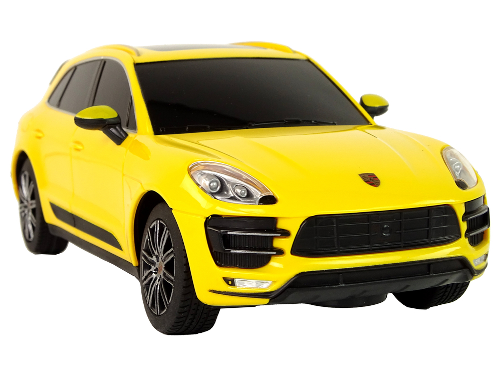 Car R/C Porsche Macan Turbo 1:24 Rastar Yellow