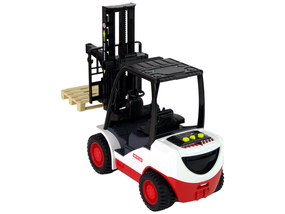 Forklift Truck Moving Fork Pallet.