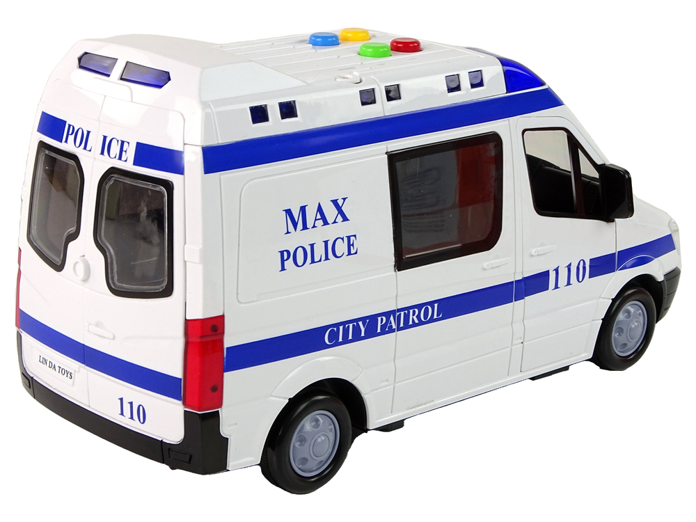 Police Car Police Car Drive Friction Sounds Light