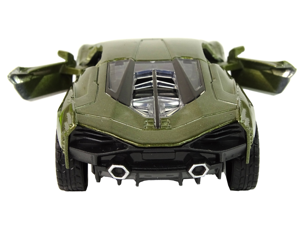 Resorak Vehicle 1:36 Friction Drive Lights Sounds Green