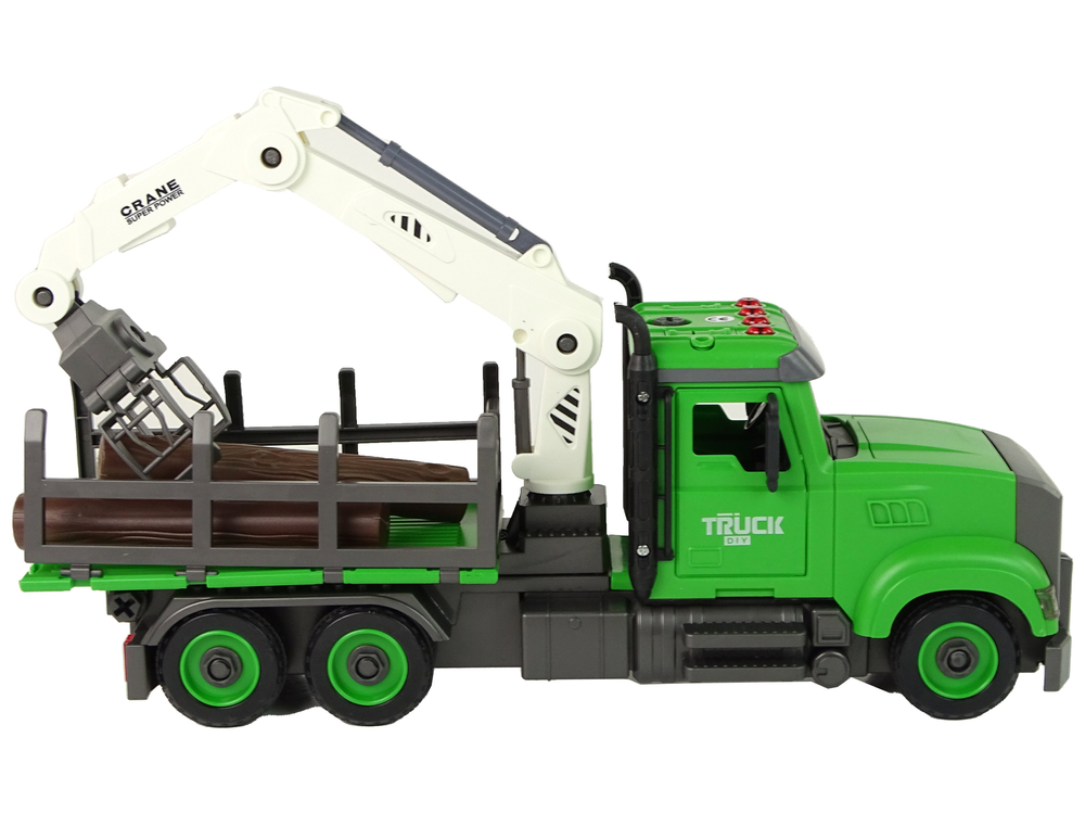 Green Timber Truck