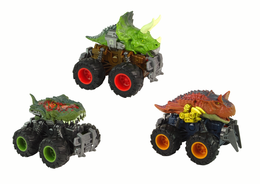 Toy Car Dinosaur Friction Drive Off-Road