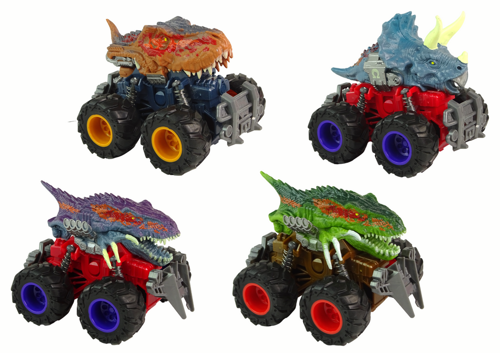 Toy Car Dinosaur Friction Drive Off-Road