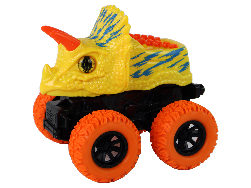 Triceratops Friction Drive Vehicle Yellow