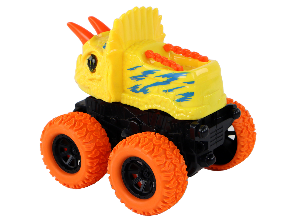 Triceratops Friction Drive Vehicle Yellow