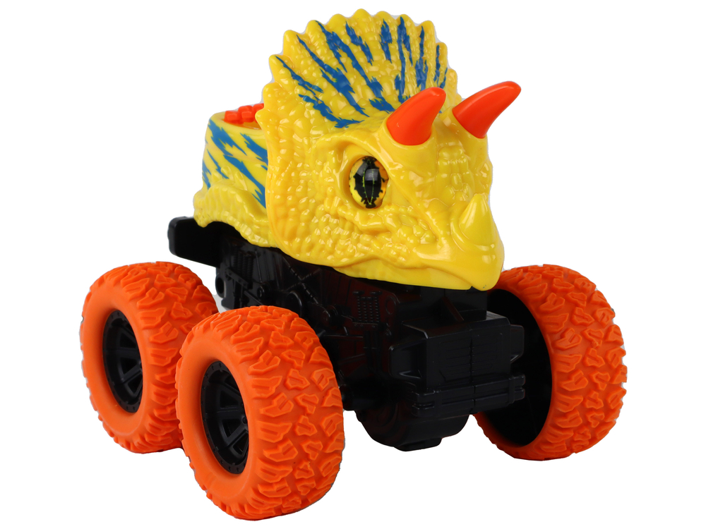 Triceratops Friction Drive Vehicle Yellow