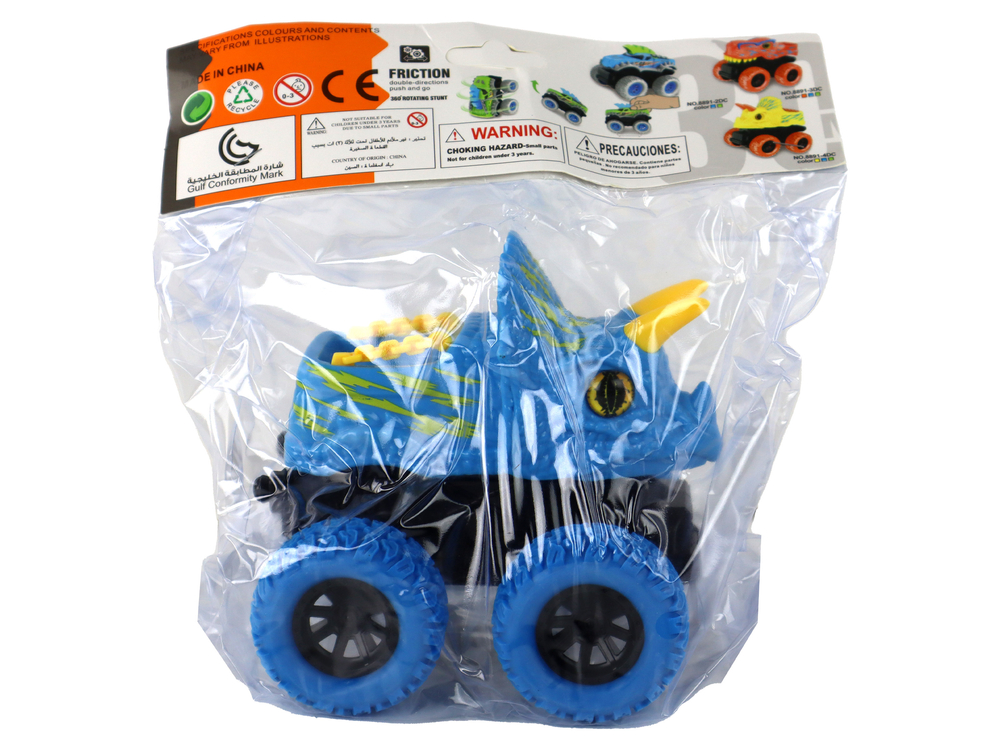 Triceratops Friction Drive Vehicle Blue