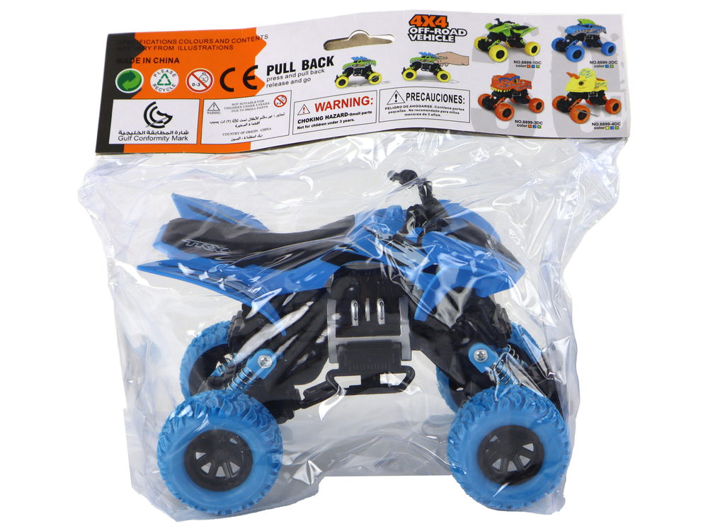 XC Quad Vehicle Friction Drive Blue