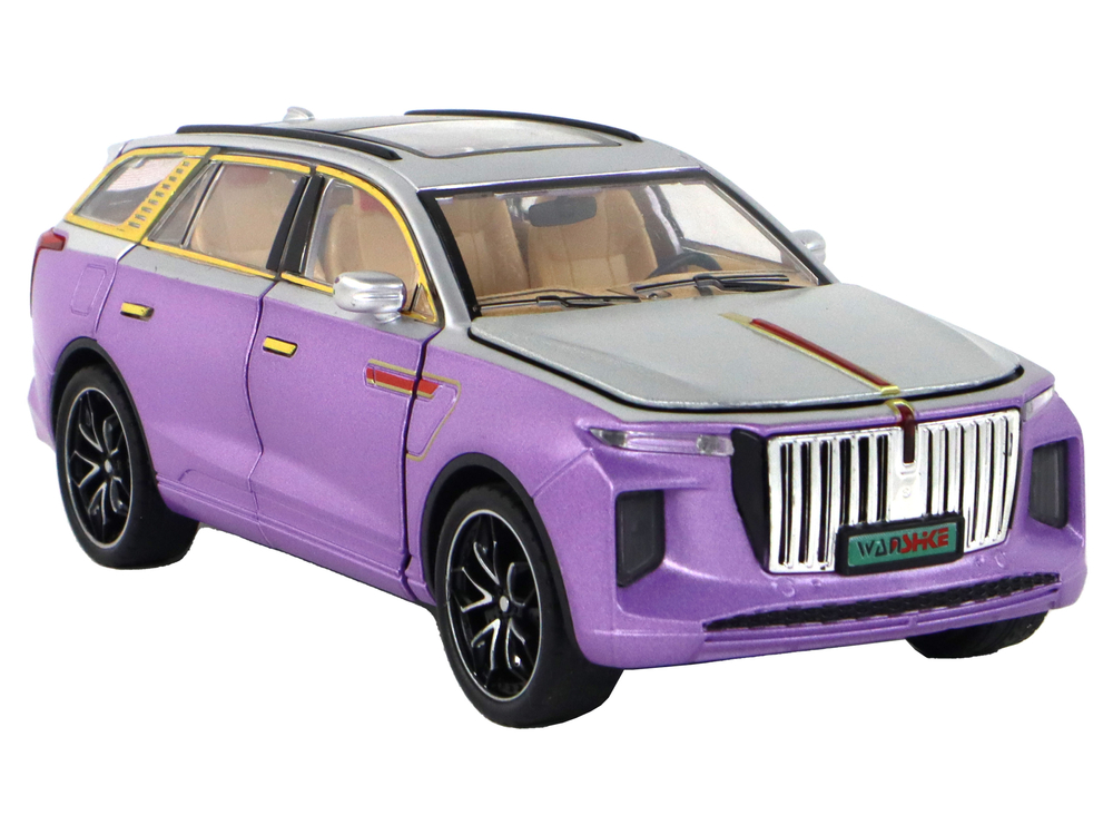 Radiovadāmā mašīna ar pulti Vehicle E-9 Aluminum Purple