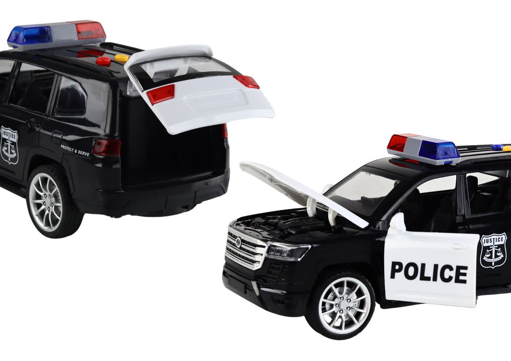 Police Car Car Police Sound Lights Door Opening 1:14